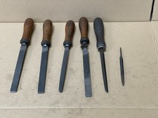 Lot de 6 limes diverses - longueur moyenne 250 mm