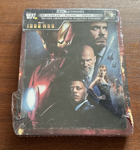 Iron man steelbook - iron, [4k