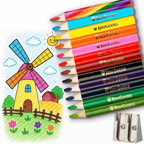 Crayons couleur jumbo - de,
