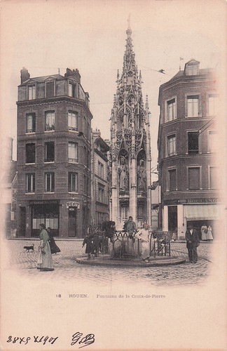 Rouen fontaine la - fontaine, de
