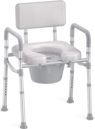 Bedside commode toilet - bedside,