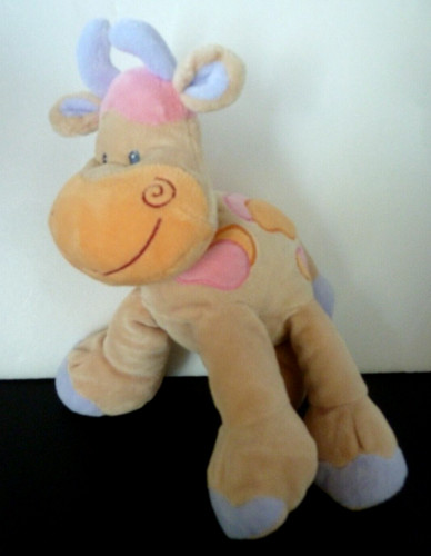 Doudou peluche nattou vache - doudou,