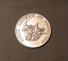 MEDAILLE DE TABLE en métal force aérienne de projection FORCES SPECIALES FRANCE