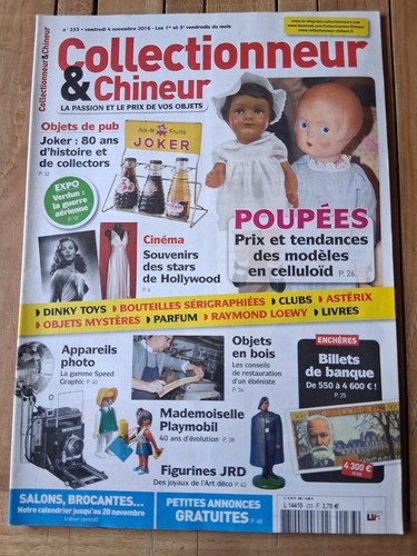 Collectionneur chineur 2016 - collectionneur, n