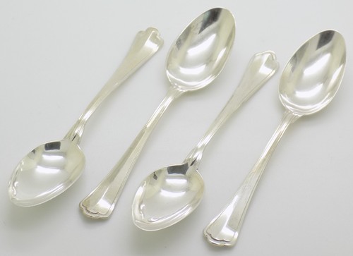 Lot cuilleres argent massif - lot, 4
