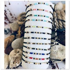 Bracelet fin perles miyuki