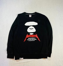 Pull Sweat Aape By A Bathing Ape X Metallica Skull Red Y2K - Coton - Taille XL