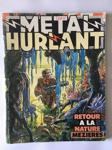 Magazine metal hurlant - magazine, n°41