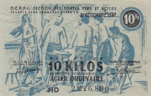France kilos acier - 10,