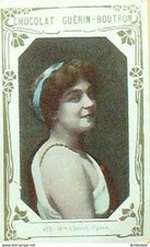 Chromo chocolat Guerin Boutron (celebrites) Chenal Marthe soprane Opera