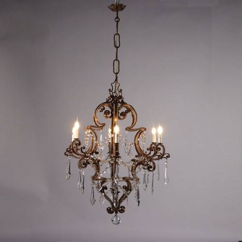 Lustre ancien lumières - lustre, à