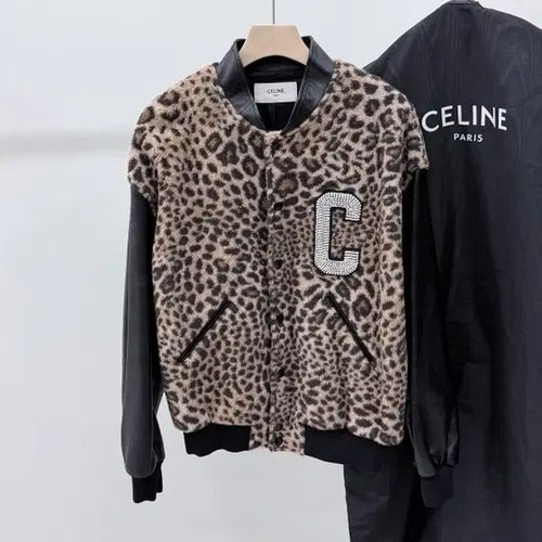 Celine leopard lamb leather - leopard,
