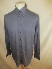 Chemise Versace Gris Taille 39 à - 73%
