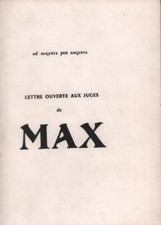 Lettre ouverte aux juges de