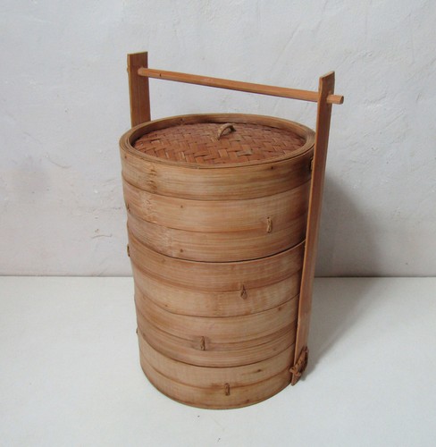 Panier vapeur cuisson bambou - panier,