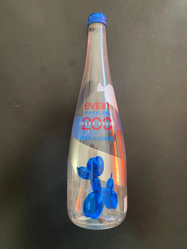 Bouteille evian jeff koons - bouteille,