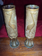 Paire de douilles d'obus