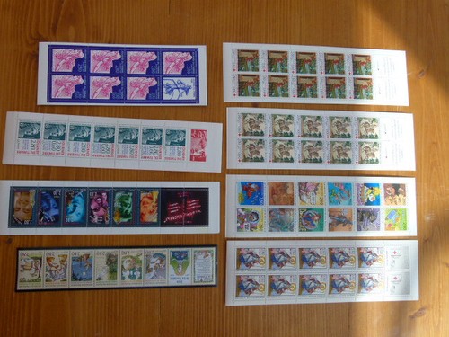 Carnets 68 timbres - carnets, france