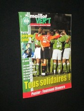 Magazine MAILLOT VERT N° 18 2001 ASSE ST-ETIENNE JANOT DIAWARA DI ROCCO 