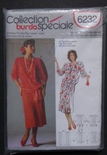 § patron BURDA 6232 femme chemisier et jupe tailles 36 à 48