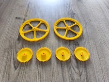 Lot de 6 Engrenages Jaunes