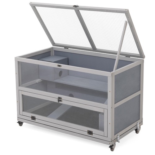 Coziwow wood hamster cage - wood, on