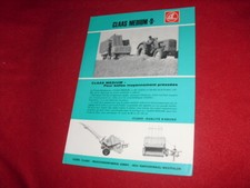  ANCIEN  PROSPECTUS   PUBLICITAIRE   PRESSE  RAMASSEUSE  CLAAS  MEDIUM-S