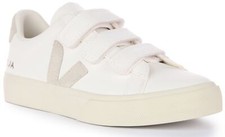 VEJA Recife Chromfree Daim Triple Bracelet Fermeture Hommes Basket Naturel UK 6