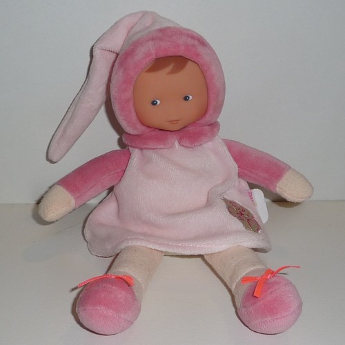 Doudou poupée corolle - poupée,