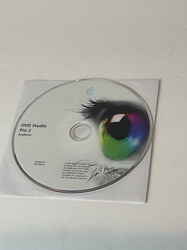 Apple dvd studio - pro, 2