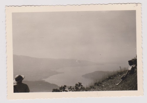 Photo ancienne vue lac - photo,