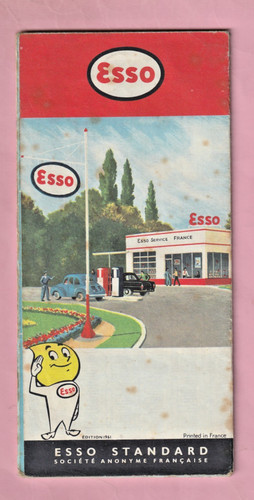 Carte routiere esso - carte,
