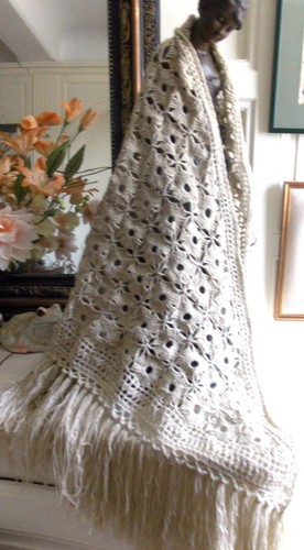Chale crochet main - crochet,