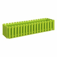 Bac À Fleurs Jaune-Vert 75x18,5cm Pot De Fleurs Bac De Balcon