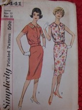 1960's SIMPLICITY 5986 3441 2