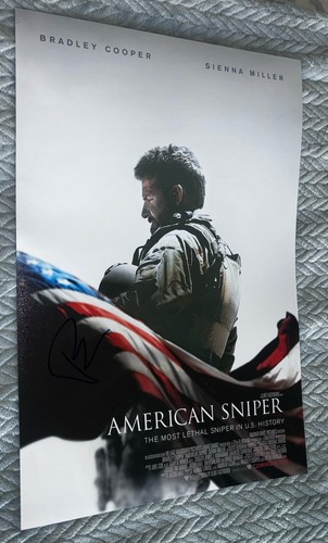 Bradley cooper signed 12x18 - bradley,