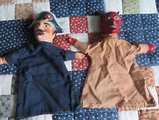 MARIONNETTES ANCIENNES OCCASION "GENDARME ET DIABLE"