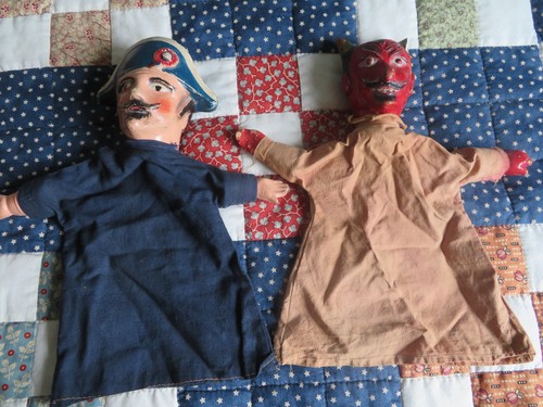 Marionnettes anciennes - marionnettes,