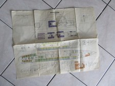 plan 1950 paquebot le MEXIQUE