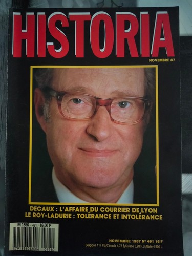 Revue historia numéro 491 - historia,