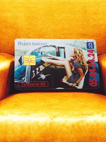 Télécarte peugeot assistance - peugeot,