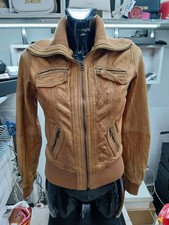 Veste BERSHKA Femme En Cuir