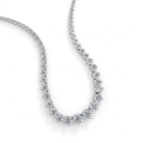 Collier tennis rond - tennis,