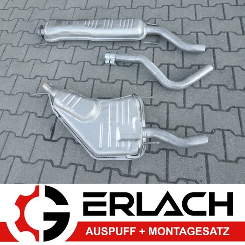 Pot échappement pour saab - d'échappement,