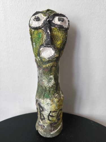 Jaber sculpture totem - sculpture, vert