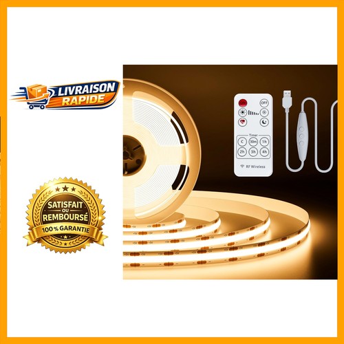 Ruban LED COB Blanc chaud