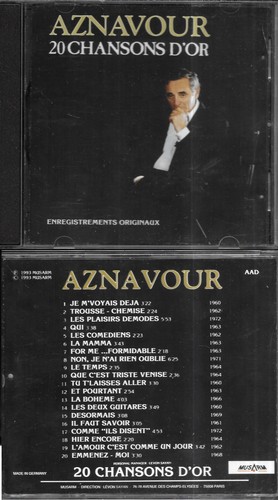 Charles aznavour le - cd,