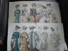 11 GRANDE GRAVURES DE MODES