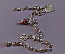 Bracelet Thomas Sabo charms argent bracelet gourmette argent massif bijou