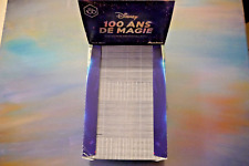 100 ans de magie Disney Auchan boîte de 378 pochettes de 4 autocollants